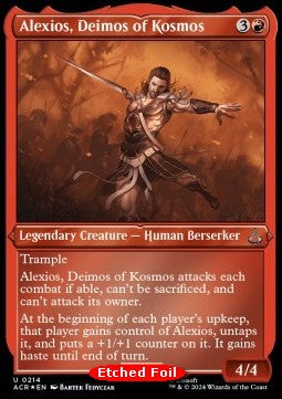 Alexios, Deimos of Kosmos (V.2) - Universes Beyond: Assassin's Creed: Extras (Uncommon) [XACR-214]