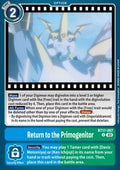 Return to the Primogenitor (BT17-097) - Secret Crisis (Uncommon) [BT-17-097]