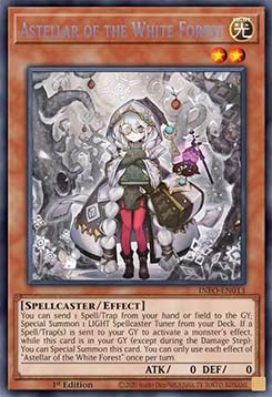 Astellar of the White Forest (V.1 - Secret Rare) - The Infinite Forbidden (Secret Rare) [INFO-013]