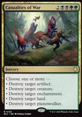 Casualties of War - Commander: Bloomburrow (Rare) [BLC-125]