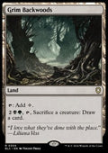 Grim Backwoods - Commander: Bloomburrow (Rare) [BLC-309]