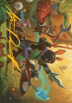 Art Series: Valley Questcaller (V.2) - Bloomburrow: Extras (Tip Card) [XBLB-A04]