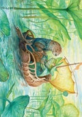 Art Series: Run Away Together (V.1) - Bloomburrow: Extras (Tip Card) [XBLB-A11]