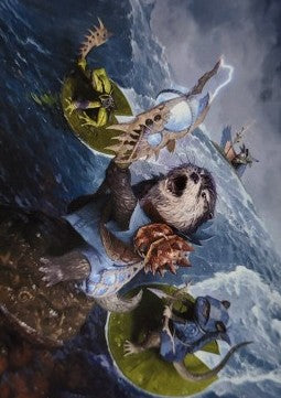 Art Series: Valley Floodcaller (V.1) - Bloomburrow: Extras (Tip Card) [XBLB-A13]