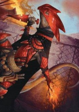 Art Series: Cindering Cutthroat (V.1) - Bloomburrow: Extras (Tip Card) [XBLB-A26]