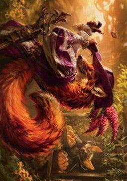 Art Series: Mr. Foxglove (V.1) - Bloomburrow: Extras (Tip Card) [XBLB-A31]