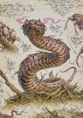 Art Series: Rottenmouth Viper (V.1) - Bloomburrow: Extras (Tip Card) [XBLB-A36]