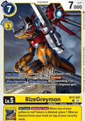 RizeGreymon (BT17-037) - Secret Crisis (Common) [BT-17-037]
