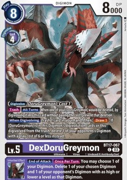 DexDoruGreymon (BT17-067) - Secret Crisis (Common) [BT-17-067]