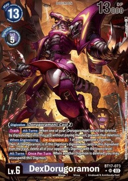 DexDorugoramon (BT17-073) (V.2) - Secret Crisis (Alternative Art) [BT-17-073]