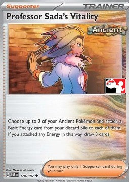 Professor Sada's Vitality - Play! Pokémon Prize Pack Series Five (Promo) [PPS5-PAR 170]