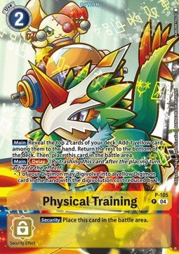 Physical Training (P-105) - Starter Deck: Guardian Vortex (Alternative Art) [ST-18-P-105]