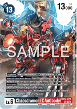 Chaosdramon (X Antibody) (BT12-072) - Event Pack 7 (Alternative Art) [EP7-BT12-072]