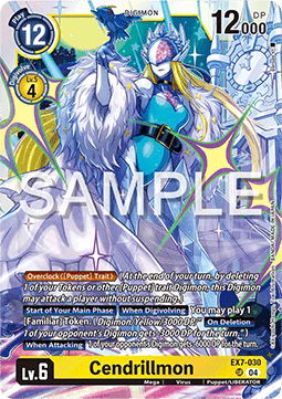 Cendrillmon (EX7-030) (V.1) - Digimon Liberator (Super Rare) [EX-07-030]