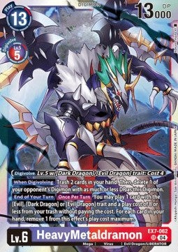 HeavyMetaldramon (EX7-062) (V.1) - Digimon Liberator (Super Rare) [EX-07-062]