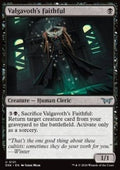 Valgavoth's Faithful - Duskmourn: House of Horror (Uncommon) [DSK-121]