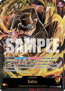 Sabo (ST13-001) - Unnumbered Promos (Leader) [UP-ST13-001]