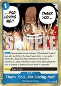 Thank You...for Loving Me!! (OP08-053) - Two Legends (Rare) [OP08-053]