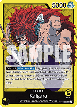 Kalgara (OP08-098) (V.1) - Two Legends (Leader) [OP08-098]