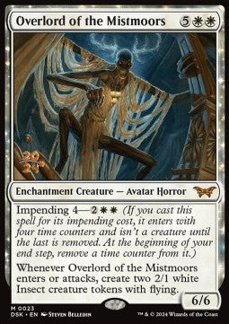 Overlord of the Mistmoors (V.1) - Duskmourn: House of Horror: Promos (Mythic) [PDSK-23]