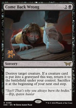 Come Back Wrong (V.1)