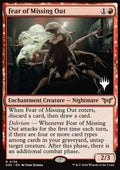 Fear of Missing Out (V.2) - Duskmourn: House of Horror: Promos (Rare) [PDSK-136]