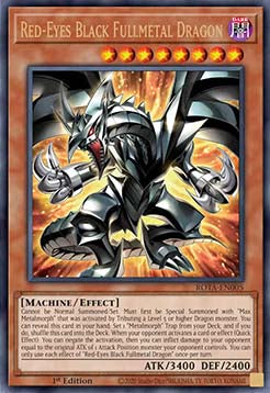 Red-Eyes Black Fullmetal Dragon (V.1 - Ultra Rare) - Rage of the Abyss (Ultra Rare) [ROTA-005]