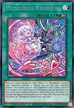 Mimighoul Charm (V.1 - Secret Rare) - Rage of the Abyss (Secret Rare) [ROTA-096]
