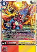 Shoutmon + Dorulu Cannon (P-152) (V.2) - Official Tournament Pack Events (Alternative Art) [OTPE-P-152]