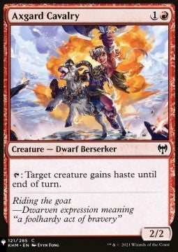 Axgard Cavalry - Mystery Booster 2: Reprints from Across Magic's History (Common)