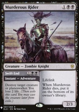 Murderous Rider // Swift End