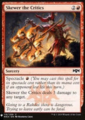 Skewer the Critics - Mystery Booster 2: Reprints from Across Magic's History (Common)