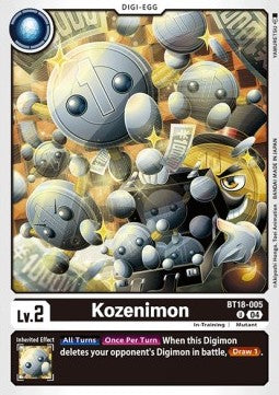 Kozenimon (BT18-005) - Special Booster Ver 2.0 (Uncommon) [SB2.0-005]