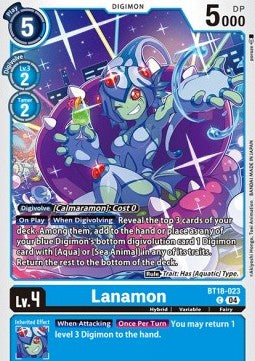 Lanamon (BT18-023) - Special Booster Ver 2.0 (Common) [SB2.0-023]