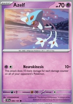 Azelf - Surging Sparks (Common) [SSP-080]