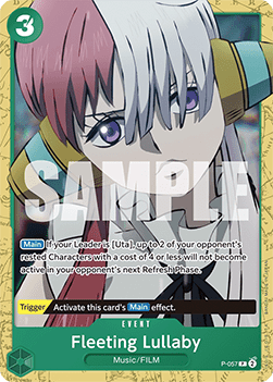 Fleeting Lullaby (P-057) - Starter Deck: Green Uta (Promo) [ST-16-P-057]
