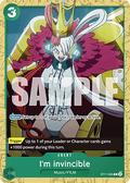 I'm invincible (ST11-005) - Starter Deck: Green Uta (Common) [ST-16-ST11-005]