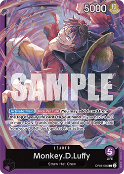 Monkey.D.Luffy (OP05-060) - Starter Deck: Purple Monkey.D.Luffy (Leader) [ST-18-OP05-060]
