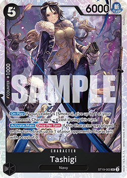 Tashigi (ST19-003) - Starter Deck: Smoker (Super Rare) [ST-19-003]