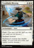 Twinblade Blessing - Magic: The Gathering Foundations (Uncommon) [FDN-26]