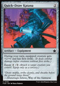 Quick-Draw Katana - Magic: The Gathering Foundations (Common) [FDN-130]