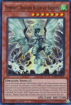 Tempest, Dragon Ruler of Storms (V.1 - Super Rare) - Quarter Century Bonanza (Super Rare) [RA03-011]