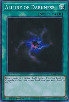 Allure of Darkness (V.1 - Super Rare) - Quarter Century Bonanza (Super Rare) [RA03-055]