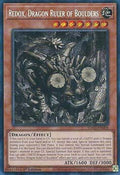 Redox, Dragon Ruler of Boulders (V.3 - Secret Rare) - Quarter Century Bonanza (Secret Rare) [RA03-008]