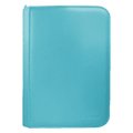 Ultra-Pro Vivid 4-Pocket Zippered PRO-Binder (Light Blue)
