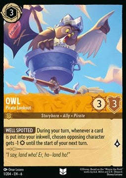 Owl - Pirate Lookout
