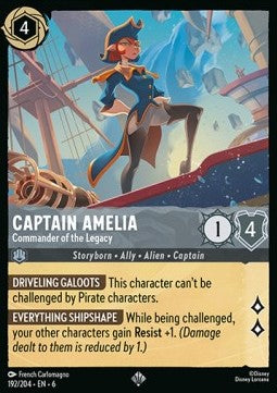 Captain Amelia - Commander of the Legacy (V.1)