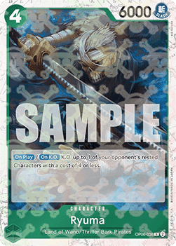 Ryuma (OP06-036) (V.2) - The Best (Rare) [PRB01-OP06-036]