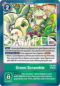 Green Scramble (LM-030) - Special Limited Set (Promo) [SLM-030]