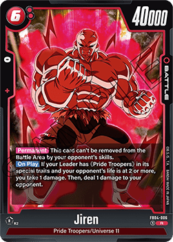 Jiren (FB04-006) - Ultra Limit [Fusion World] (Rare) [FB04-006]